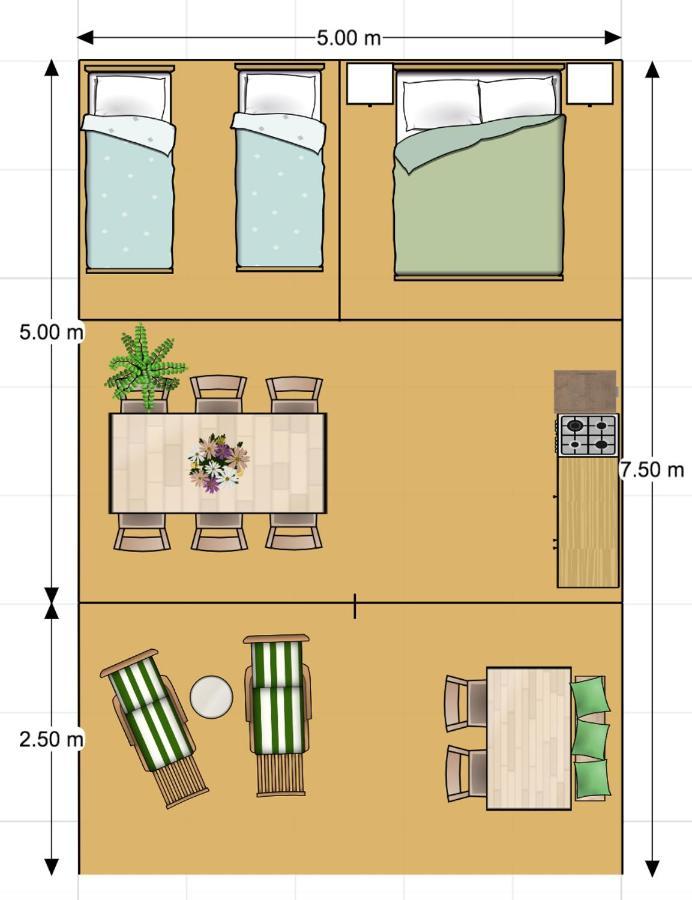 Tente Lodge La Plage Autet 외부 사진